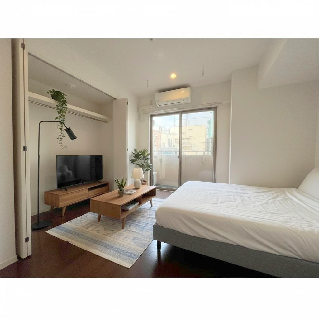 さくら九番館の洋室|CG家具のため実際は家具が付きません