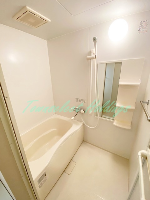 藤沢市湘南台４丁目のアパートの浴室|清潔感のあるお風呂です♪