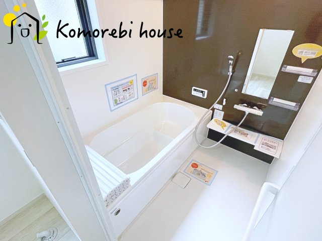 さいたま市北区日進町　1期　新築一戸建て　FiT-A　01の浴室|ゆったり過ごせるお風呂です