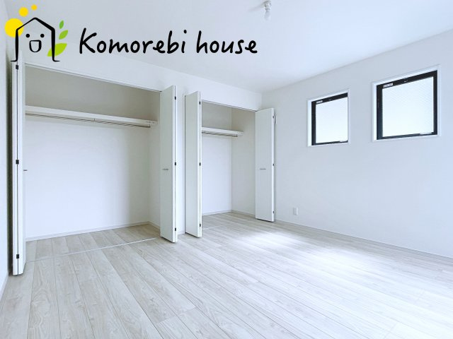 さいたま市北区日進町　1期　新築一戸建て　FiT-A　01の寝室|広くて明るい寝室