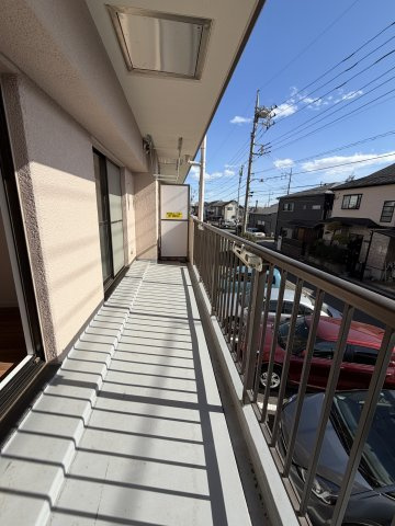 【バルコニー】 | セザール小平 | 南向きの広々したバルコニーです！