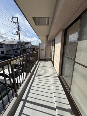 【バルコニー】 | セザール小平 | 南向きの広々したバルコニーです！