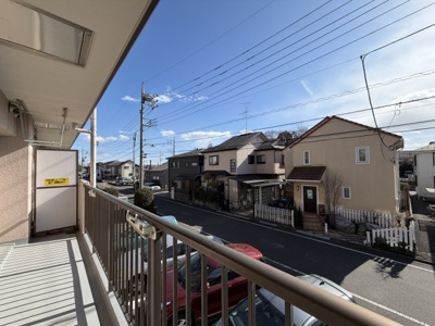 【展望】 | セザール小平 | 南側も道路にめんしておりますので開放感のある眺望です(^^)