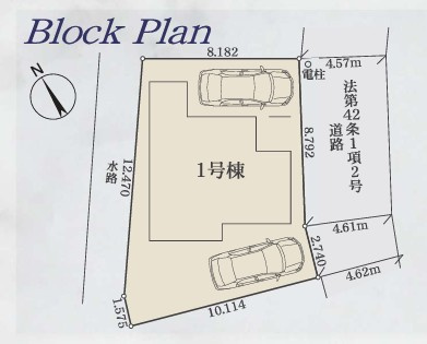 泉区和泉中央南2丁目 新築戸建 5599万円の区画図