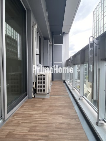 ライオンズ千代田岩本町ミレスKDAのバルコニー