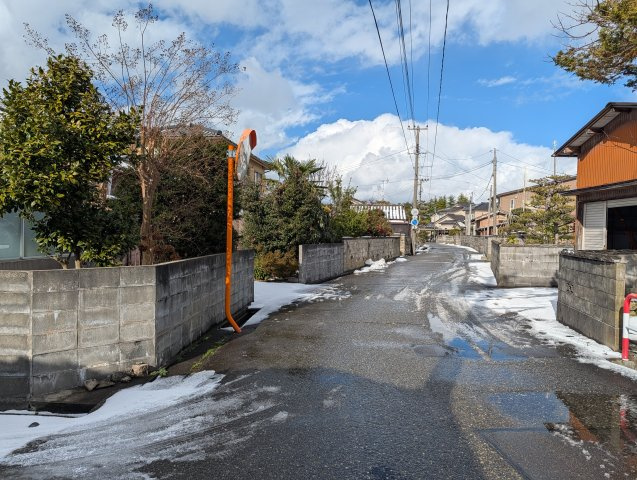 新発田市本町　約52坪の東南角地売地。の周辺