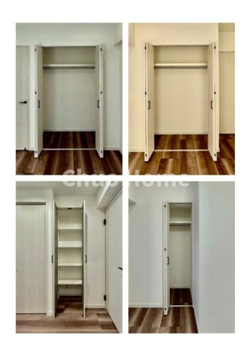 【収納】 | レクセル篠崎 | 居室にはクローゼットを完備し、自由度の高い家具の配置が叶うシンプルな空間です。お子様の成長と必要になる子供部屋を与えるにはぴったりの間取りですね。