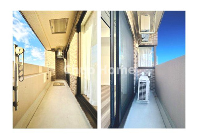 【バルコニー】 | レクセル篠崎 | バルコニー×2