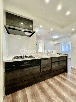 【キッチン】 | レクセル篠崎 | ワイドで収納豊富なシステムキッチン