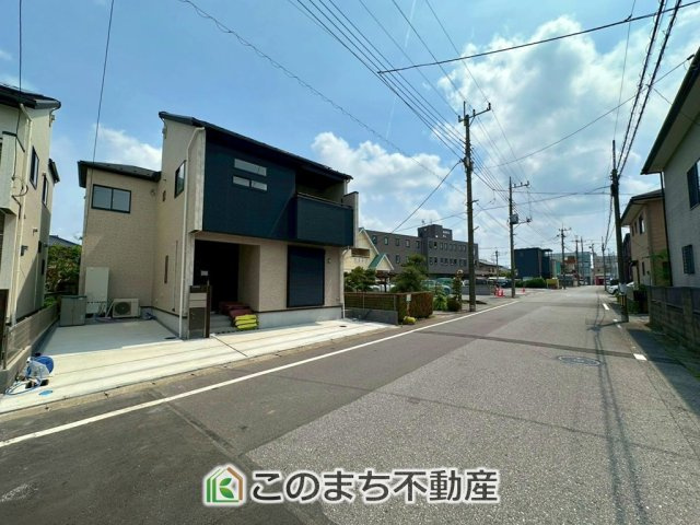 ブルーミングガーデン宇都宮市雀の宮6丁目の前面道路含む現地写真|前面道路含む現地写真