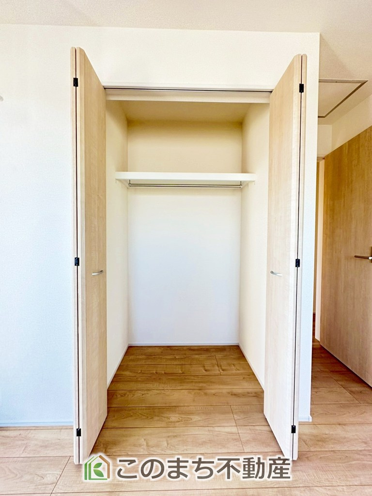 ブルーミングガーデン宇都宮市雀の宮6丁目の収納|各居室に収納付で住みやすさにこだわっています♪
