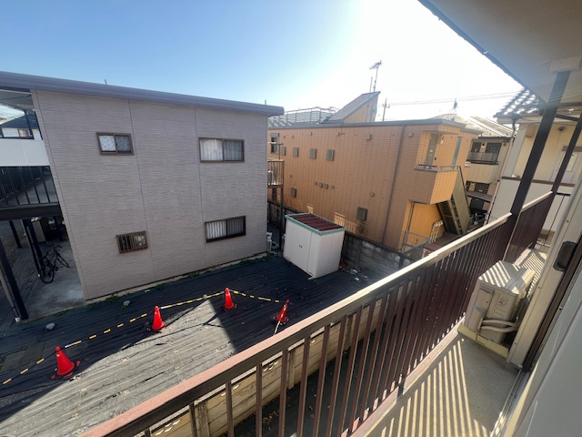 小金井市中町２丁目のアパートの展望