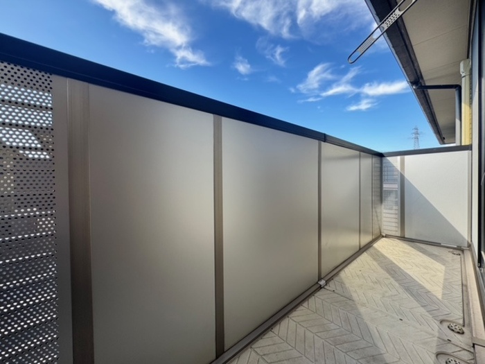 グリーンロード・エル　Ａのバルコニー