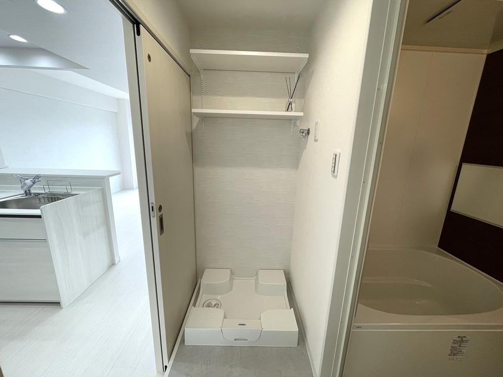 クレッセント鷺沼のランドリースペース