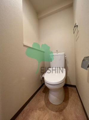 【トイレ】 | グランフォーレプライム箱崎 | 清潔感のあるトイレです。