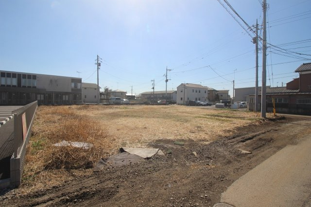 《分譲地》小山市間々田　全4区画の外観|分譲地北側より（2026年3月撮影）