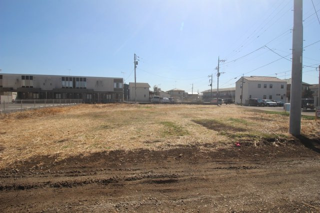 《分譲地》小山市間々田　全4区画の外観|分譲地北西側より（2026年3月撮影）
