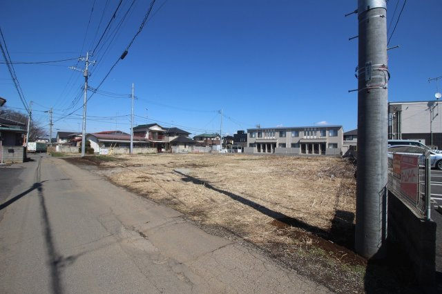 《分譲地》小山市間々田　全4区画の外観|分譲地南側より（2026年3月撮影）