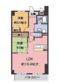 【間取り】 | ラフィーネ武庫之荘