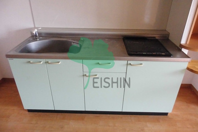 【キッチン】 | レジデンスカープ博多 | シンプルな清潔感のあるキッチンです！