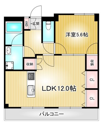 プログレスアサダ|名古屋市の賃貸ならMy賃貸の間取り|プログレスアサダ