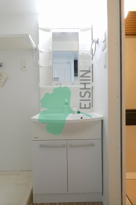 【洗面所】 | エンクレスト祇園 | シンプルで使いやすい洗面台です！