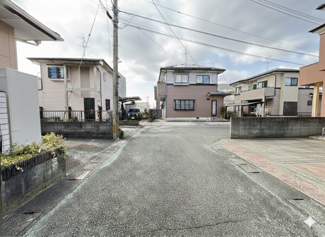 【前面道路含む現地写真】 | 菊池郡大津町陣内