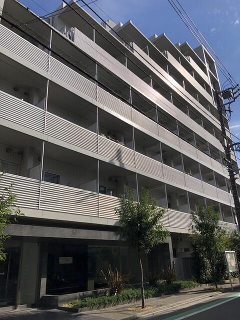 グレイスコート目黒の外観|１０階建ての外観です