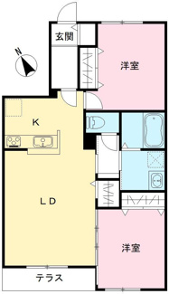 【間取り】 | 仮称）Novガーデンハウス谷田部　FG棟