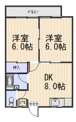 メゾンドいづみの間取り