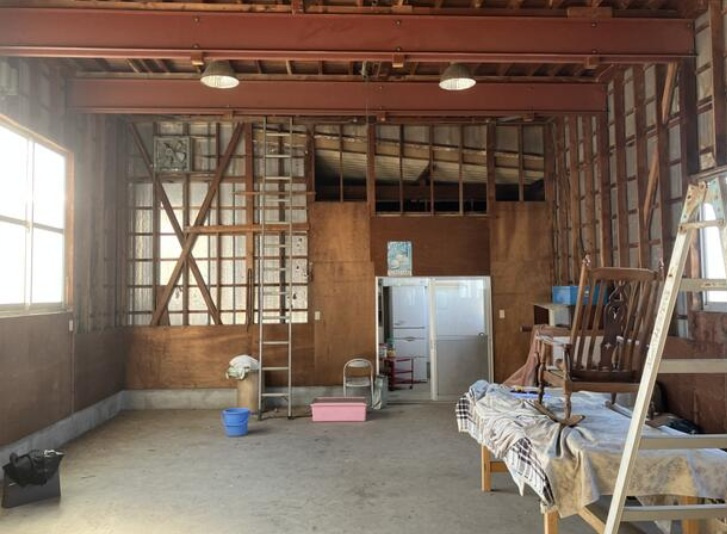 さいたま市桜区大字白鍬の倉庫の内装