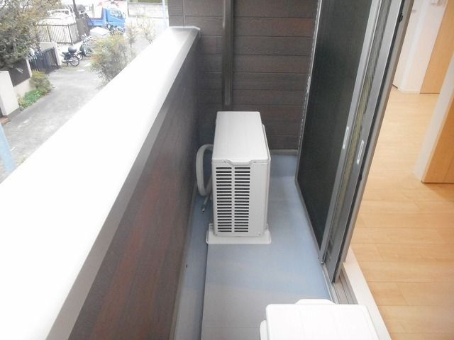 ハイツ　エースのバルコニー