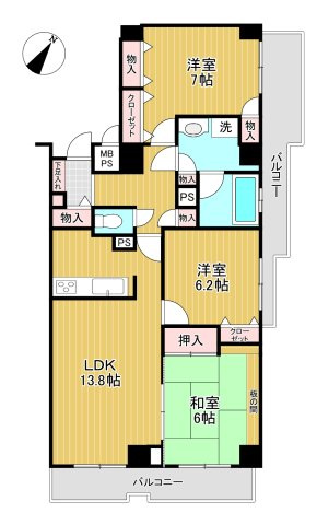 【間取り】 | アーバンタワーネクサス岩国