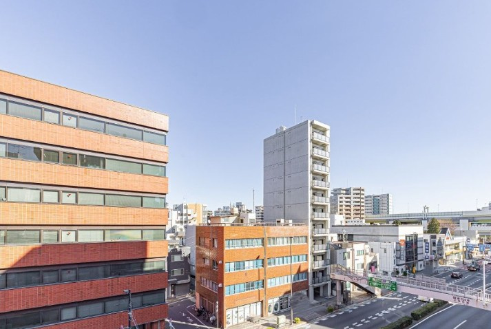 スカーラ池袋西の展望|スカーラ池袋西：南西向き角部屋につき通風良好！