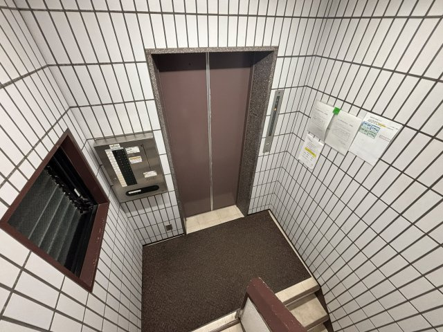エコー京橋ビル　2Fのバルコニー