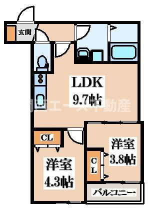 【間取り】 | D porta avenue