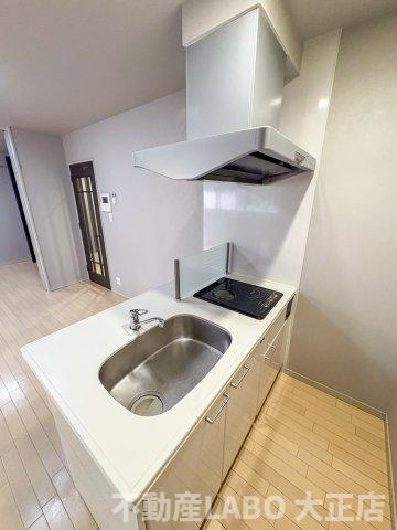 インボイス難波南レジデンスのキッチン