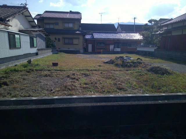 うきは市吉井町　売り土地の外観