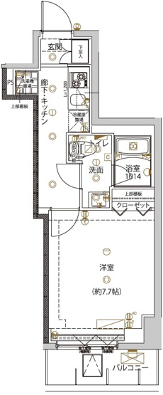 【間取り】 | ユリカロゼ五反野Ⅲ