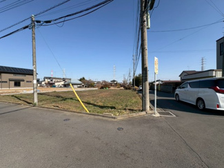 【外観】 | 川越市小堤　建築条件なし売地　東武東上線『鶴ヶ島駅』徒歩24分　【名細小学区】