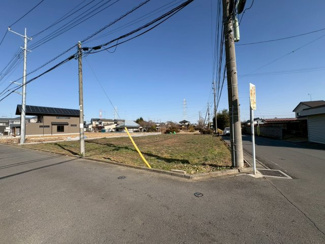 【外観】 | 川越市小堤　建築条件なし売地　東武東上線『鶴ヶ島駅』徒歩24分　【名細小学区】