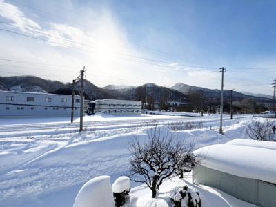 【展望】 | 手稲区星置1-8 南東角地一戸建 | バルコニーから山が見渡せる潤いある住環境♪