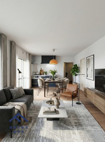 エメラルドマンション生の松原の居間・リビング