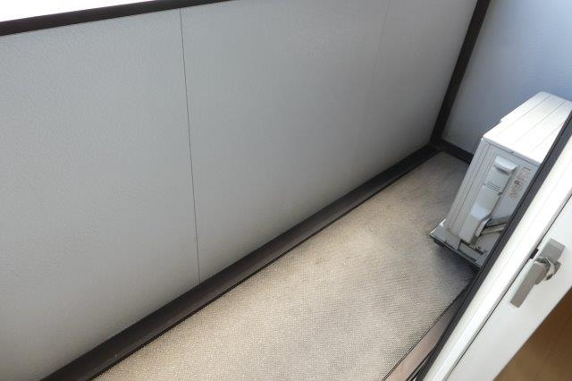 恵比寿Ⅱのバルコニー