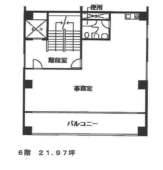 東都銀座ビル　6Fの間取り
