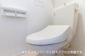 【トイレ】 | ホグワーツＡ | 落ち着いた色調のトイレです
