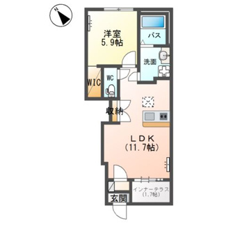【間取り】 | 仮）阿見町岡崎新築アパート