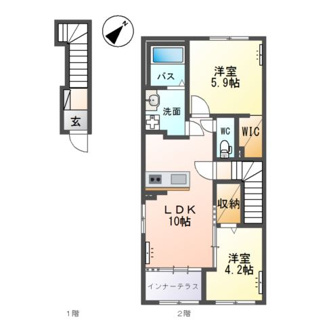 【間取り】 | 仮）土浦市中村南新築アパート