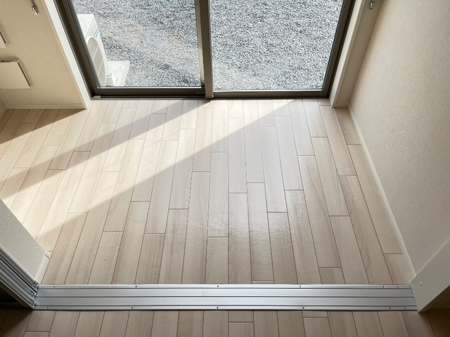 メゾン　ベルフルールのバルコニー