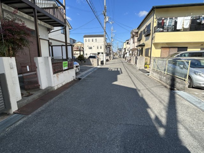 【前面道路含む現地写真】 | 尼崎市南武庫之荘９丁目古家付き土地 | 前面道路含む現地写真です